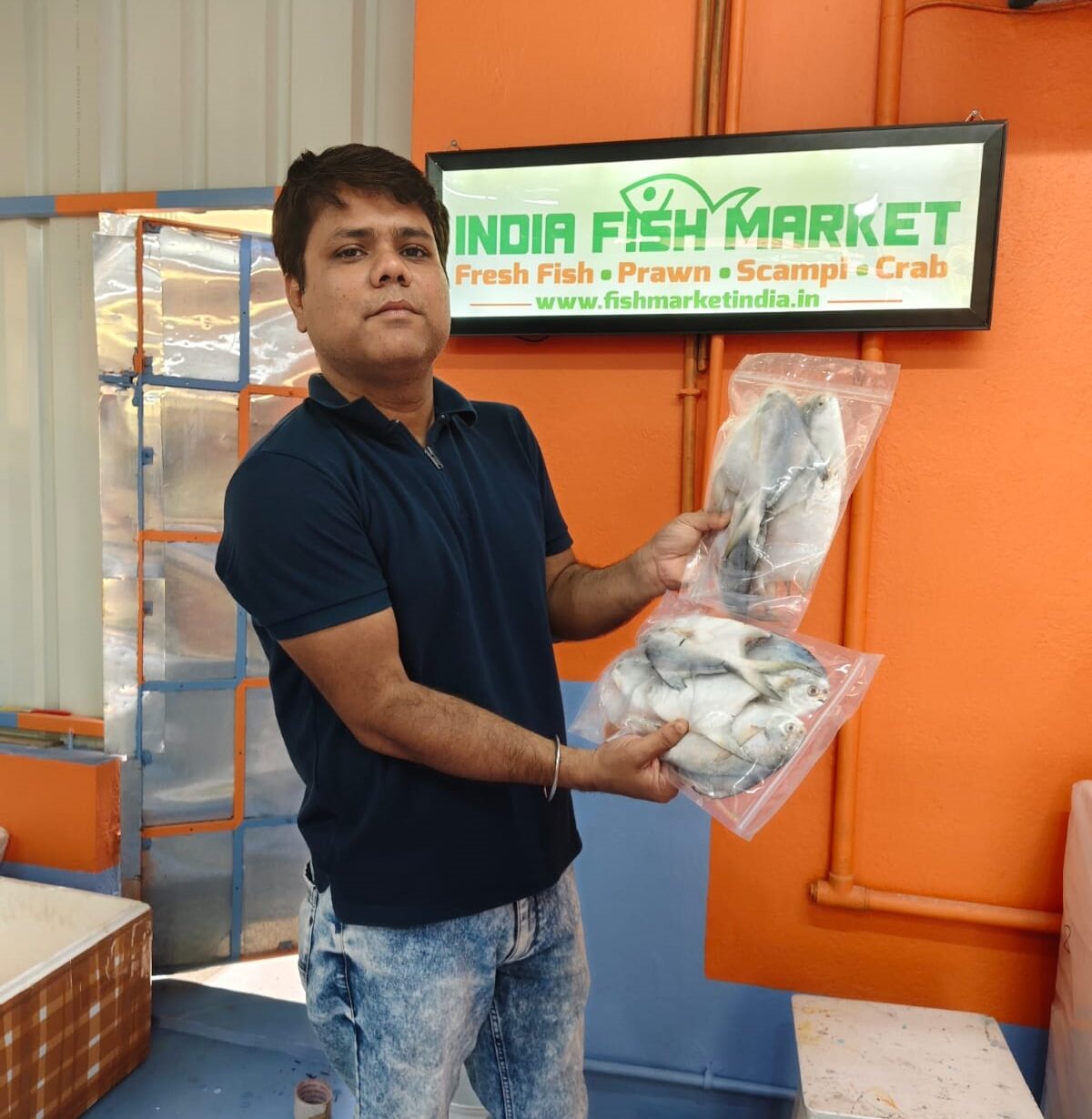 Fish Market in Kolkata , a Wholesale Fish Marketplace