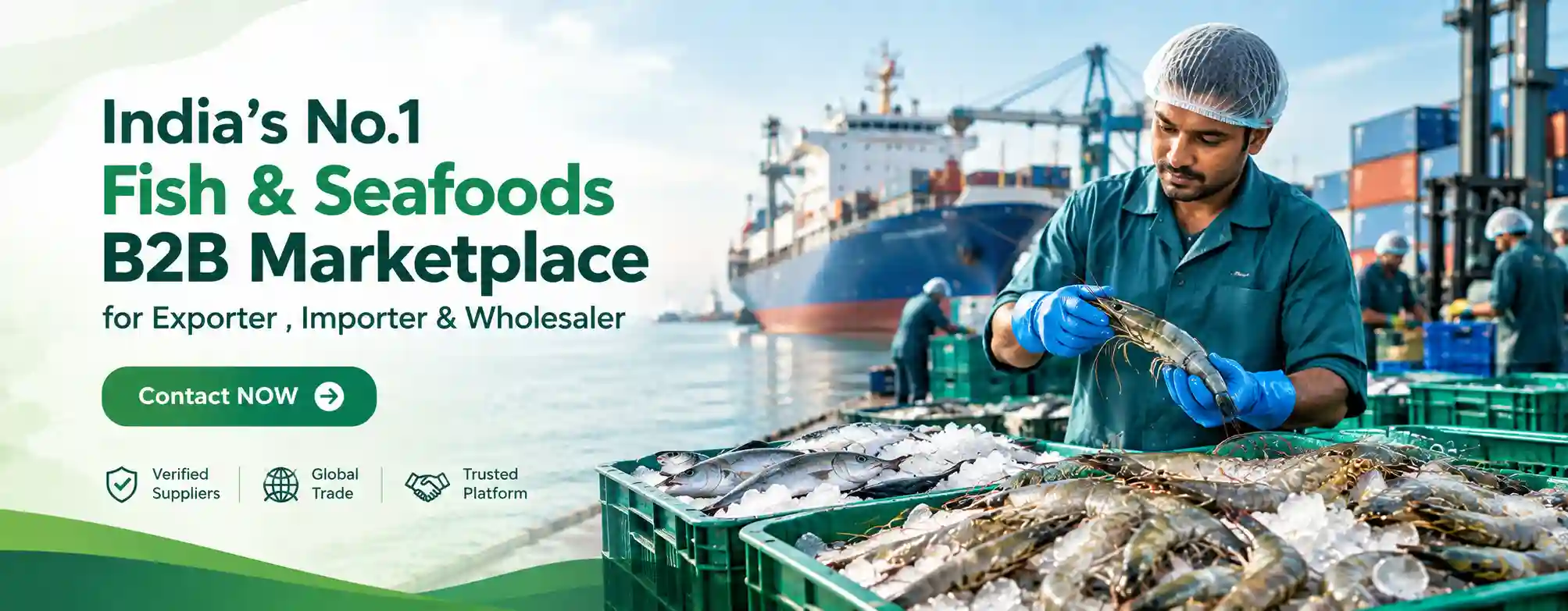 Seafood Wholesaler in India